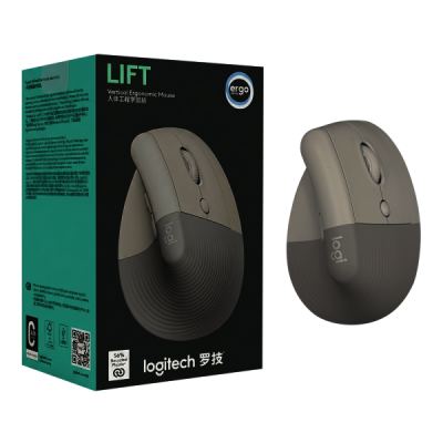 Logitech/Vertical/Wireless Mouse/Bluetooth/Silent/Macbook/Ipad/Ergonomic/Parallelism