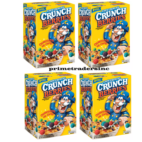 4 Pack - Cap'n Crunch's Crunch Berries Cereal, 40 oz.