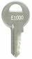 Padlock Replacement Key for Master Lock E1512