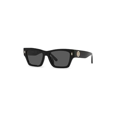 Tory Burch womens Ty7169u Universal Fit Rectangular Sunglasses