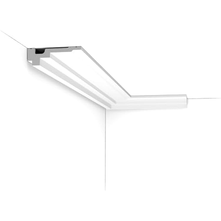 Orac Decor C355 | Purotouch High Density Polyurethane Crown Moulding | Primed White | 78in Long