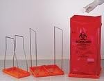 CLAVIES BIOHAZARDBAG HOLDER,MEDIUM (fits 24"x30")