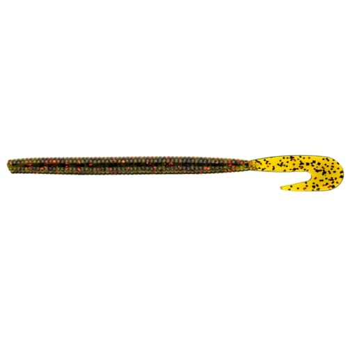 Big Bopper Worm Infused with Supercharged X55 Formula Gel | 5.75-Inch, Watermelon Red