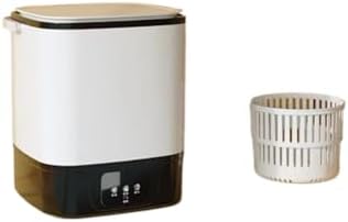 Fully Automatic Mini Washing Machine, Small, Portable Washing Machine, With Dehydration Function, Sterilizing Function, Blu-Ray Sterilization, Space Saving, Simple, Baby Clothes, Socks,