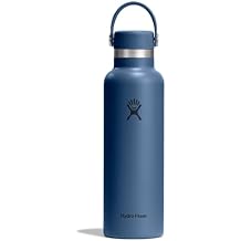 Hydro Flask Water Bottle - Insulated Stainless Steel - Non Spill, Leakproof in 21 Oz Harbor Blue