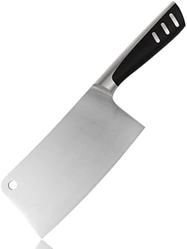 Meat Cleaver, 7 INCH Kitchen Knives Stainless Steel Professional Chinese Chef Knife Meat Cleaver Bone Chopping Butcher Knife for Kitchen (Color : Kitchen knife)
