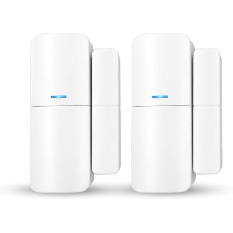 Entry Sensor Pack of 2 - Window and Door Protection - Compatible with tolviviov Home Security System