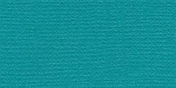 Bazzill Glass Cloth Textured Cardstock Fourz - 12 x 12 - Blue Oasis 300929