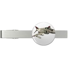 McDonnell Douglas Silver Tie Clip Tie Bar Veteran Gift