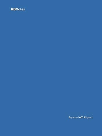 ABNotes Squared 4M Edges L A4 Blue HC: Quadernone A4 a quadretti 4mm con margine - Tinta Unita Blu - Leggero 100 pagine - Fogli spessi - Per scuola, lavoro o appunti personali.
