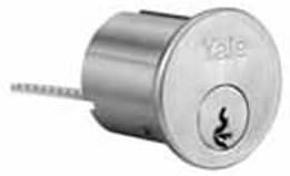 Yale 1109-GG-605 Standard Rim Cylinder for Exit Devices and Trim with 2 Key Blanks
