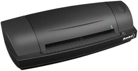 Duplex A6 ID Card Scanner with AmbiScan, Black