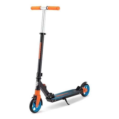 Mongoose Elevate Duo YouthAdult Folding Kick Scooter, Ages 8 Years and Up, Kickstand, Max Rider Weight 220 Pounds