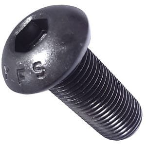 5/16"-18 x 5/8" Button Head Socket Cap Screws, Alloy Steel, 100 Pack