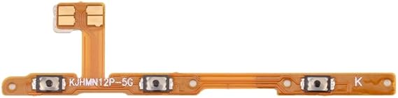 Cell Phone Flex Cable Xiaomi Redmi Note 12 Pro/Redmi Note 12 Pro+ OEM Power Button and Volume Button Flex Cable Replacement for Phone