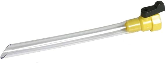 Camco RV Water Tank Filler with Shutoff Valve - Quickly and Efficiently Helps Fill Your Water Tank and Eliminate Line Backflow - Features a 5/8" Tube (40003)