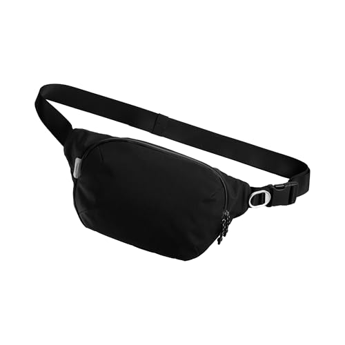 Orbitkey Urban Sling Compact Crossbody Bag with Adjustable Strap & Quick Access Pockets Lightweight Everyday Carry Sling for Travel, Work, Gym & Outdoor Adventures Black