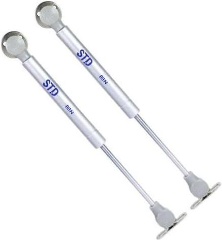 STD Dolap Kapak Gazlı Amortisörü Pistonu Mutfak Dolabı Kapağı Hidroliği 27cm (2, 80N)