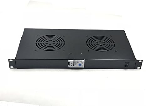 Rack Mount Temperature Control Server Fan Cooling System with 2 Fans 1U