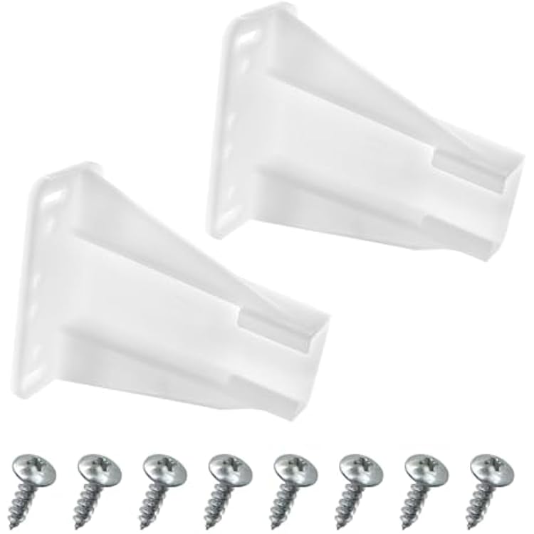 Drawer Side Track Brackets R 7240 for Prime-Line, Adjustable Track Socket, for Rear Drawer Track Socket Repair