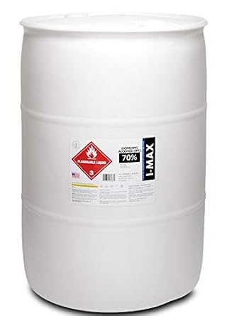 Isopropyl Alcohol - IPA 70% (55 Gallon Drum) High Purity IPA - Made in USA