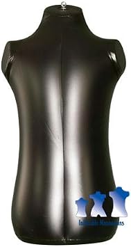 Inflatable Mannequin, Toddler Torso, Black, 2 Pack
