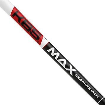 KBS MAX Graphite Iron 65 Regular Flex Golf Shaft - .355 Taper Tip (Choose Length)