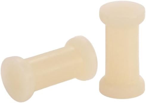 Silicone Hider Flesh Skin Tone Double Flared Plug, Hide Ear Lobe Piercings for Work