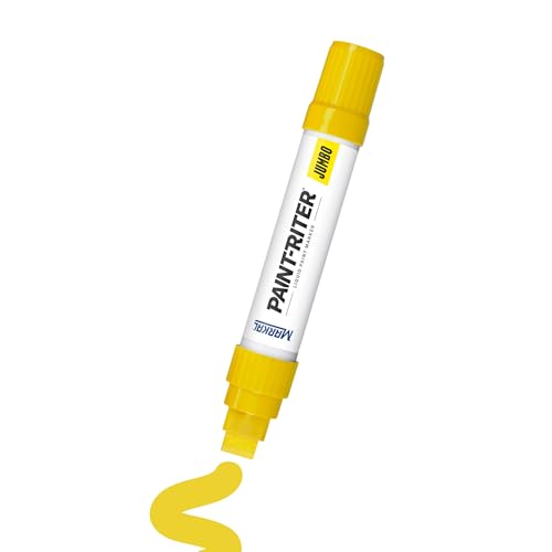 Markal 90901 Pro-Max Liquid Paint Marker with X-Large Tip, Yellow