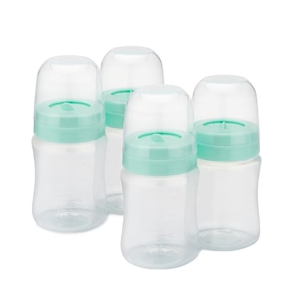 Motif Medical Duo Breast Milk Storage Bottles, 6oz, 4-Pack