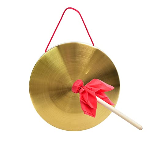 Chinese Feng Shui Brass Gong, Gong mini gong large gong with stand mini gong desk Brass60cm