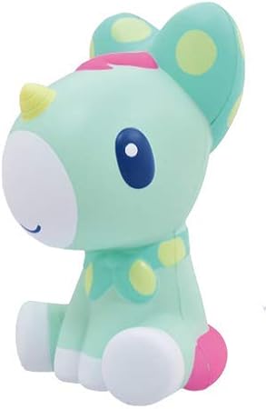 iBloom Unicorn Cute Animal Slow Rising Big Squishy Toy (Emerald, Light Green, Muscat Scented, 6 Inch) [Kawaii Squishies for Party Favors, Stress Balls, Birthday Gifts for Girls, Boys, Kids, Adults]