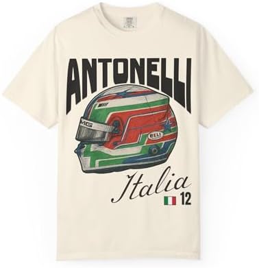 Antonelli T-Shirt | Inspired Itallian Racing Driver Shirt, Racing Team Merchandise, Race Fan Gear, Motorsports Apparel