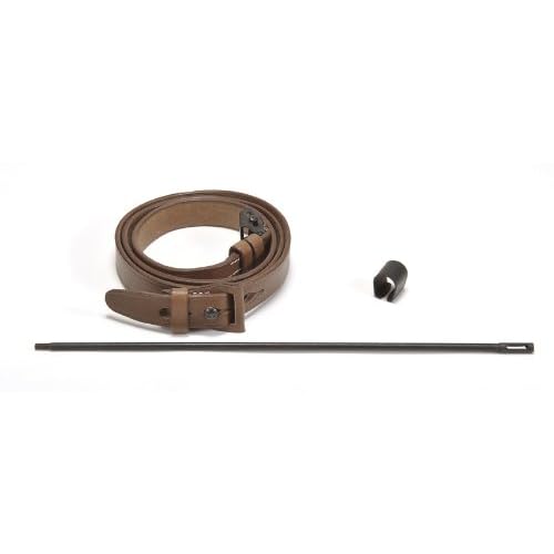 K98 MAUSER Sight Hood, Leather Sling and 10 Cleaning Rod