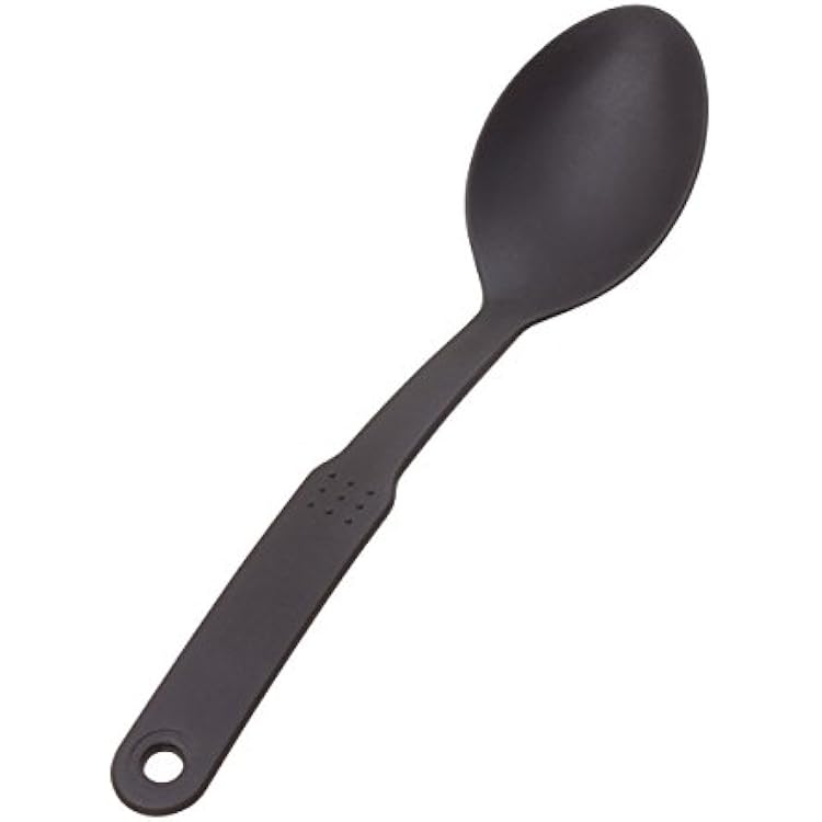 Crestware Nylon Solid Spoon, 12, Black
