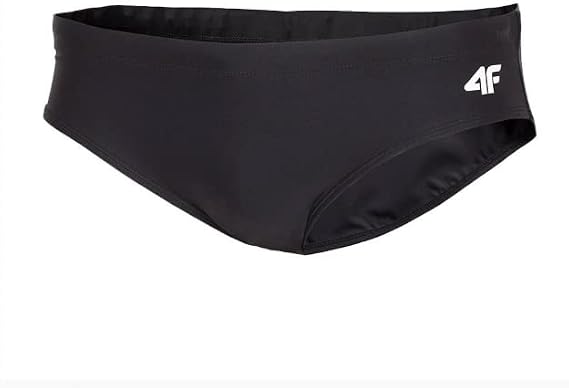 4F Men Swim Suit Fashion Workout Short Training Water Sport H4L20-MAJM001-20S (M) Black