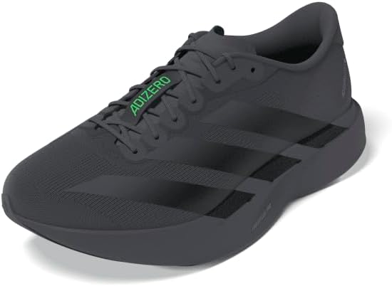 Adidas Men's Adizero Evo SL M Grey fiveCore Black/Lime Burst 11 US