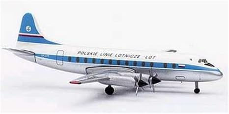 Aircraft Model1808 Lot Polish Airlines. Viscount 814