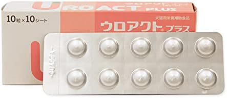 Sheet sale All medicine Uroact Plus for dogs and cats 30 tables 3 sheets *Product will be removed from the outer box and shipped in an aluminum pack *