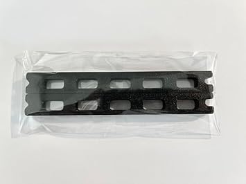 Surfboard fin Box fillers, 1/2 Inch, Futures compatable - 1 Pair - Black 1/2" fin Boxes