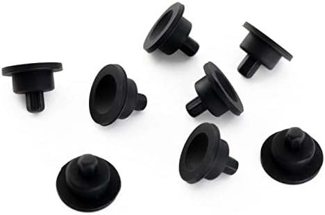 Allstare 815689 Grate Rubber Feet for Wolf CT Gas Cooktop, GR Series Gas Range Burner Grate Pad Range Parts Wolf Gas Cooktop Burner Grate Feet Bumpers Also Fit Other Brand Stove 8 Pack