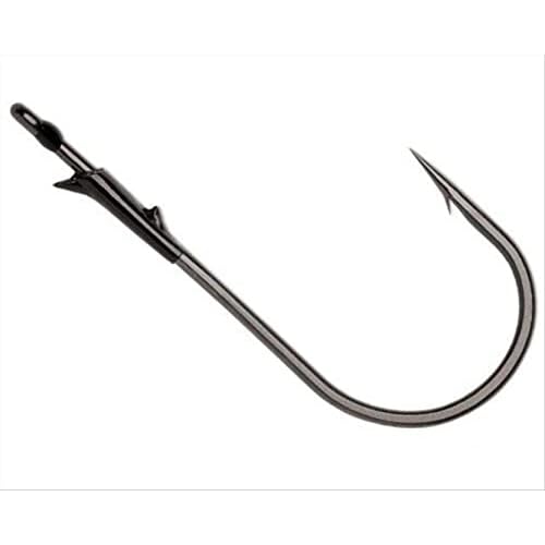 VMC, Heavy Duty Flippin Hook, 40 Hook Size, BlackNickel, Package of 4 HDFL#40BNPP