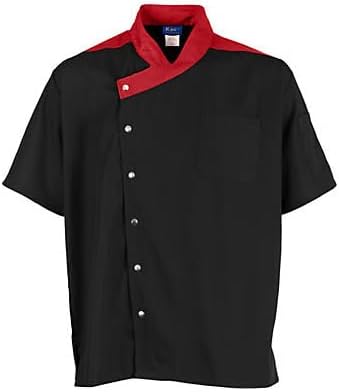 Lightweight Uptown Snap Front Chef Coat