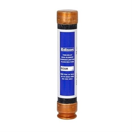 ECSR60 - Edison Time Delay Fuse - 60 Amp 600V - RK5 Dual Element