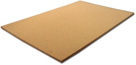 Cork Sheet: 24" Wide X 36" Long X 3/16" Thick