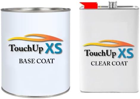 TouchupXS-Perfect Match for Buick All Models GHL Rosewood Pint Basecoat and 1K Quart Clearcoat Kit