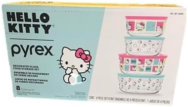 Pyrex Hello Kitty Decorated Glass Storage Containers (2025 edition)