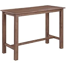Boraam Sonoma Pub Table - Barnwood Wire-Brush