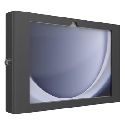 Compulocks Galaxy Tab A9A11 Apex Enclosure Wall Mount - Black Secure Tablet Holder for Home, Office, Retail, Sleek Design, Perfect for Digital Signage & Kiosks