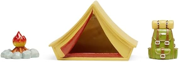 imagitarium by Petco 3-Piece Camping Theme Decor Set Small